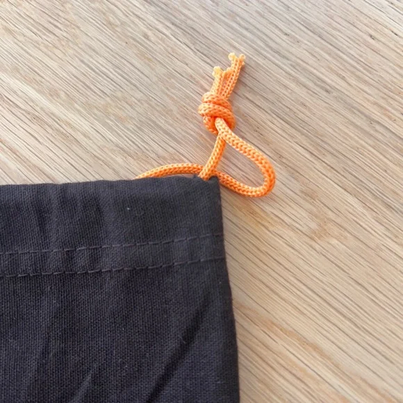 Tod's Black and Orange Logo Dust Bag - Picture 4 of 6